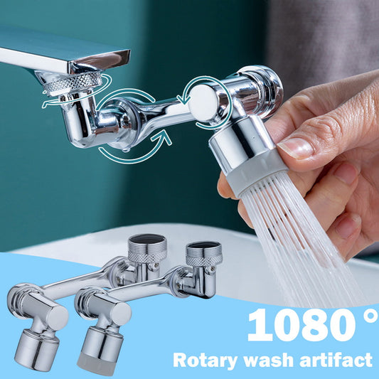 Swivel Faucet Extender | Splash Resistant | 1080 degree rotation