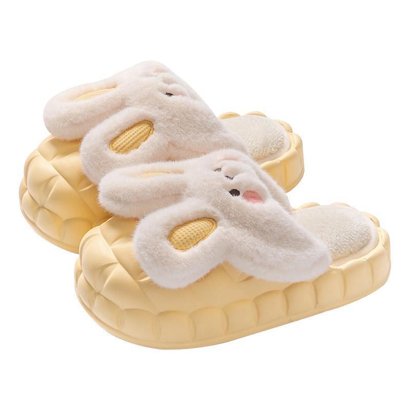 Mr & Mrs Buns Winter Fuzzy Slippers