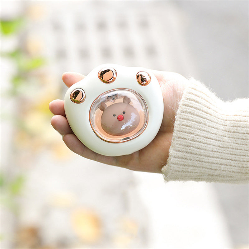 Mini Electric Hand Warmer Cat Paw Cute Claw Winter Heater Quick Heating USB Rechargeable Pocket Portable Small Mini Hands Warmer