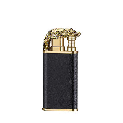 Double Flame Lighter | Dolphin | Dragon | Tiger - Windproof